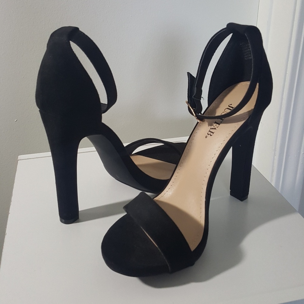 Black Suede Heels